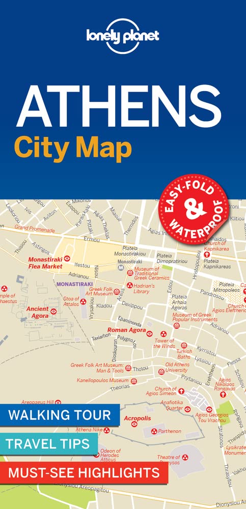 Aten City Map Lonely Planet