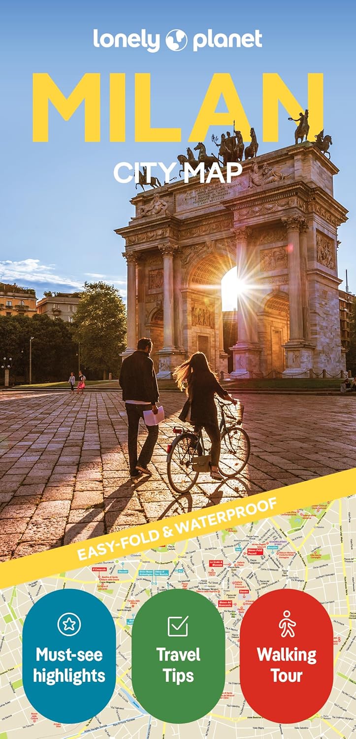 Milano City Map Lonely Planet