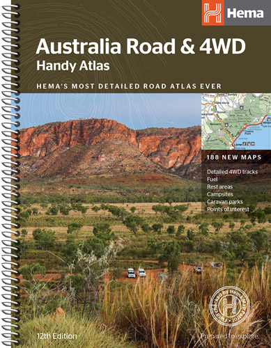 Australien Road & 4WD Handy Atlas