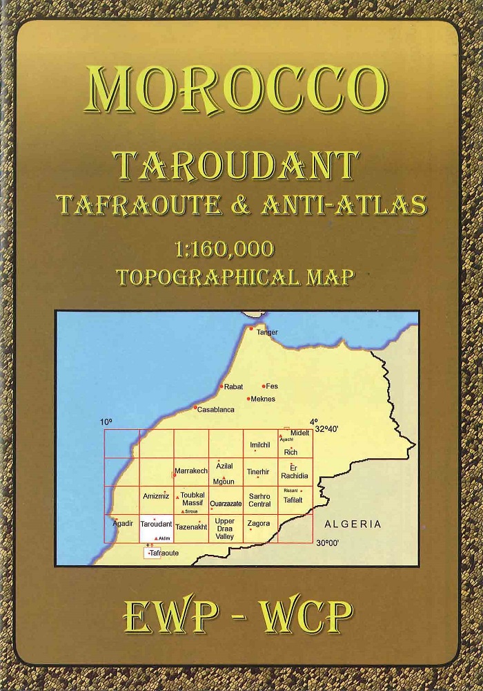 Taroudant Tafroute & Anti-Atlas EWP 1:160 000 (Morocco)