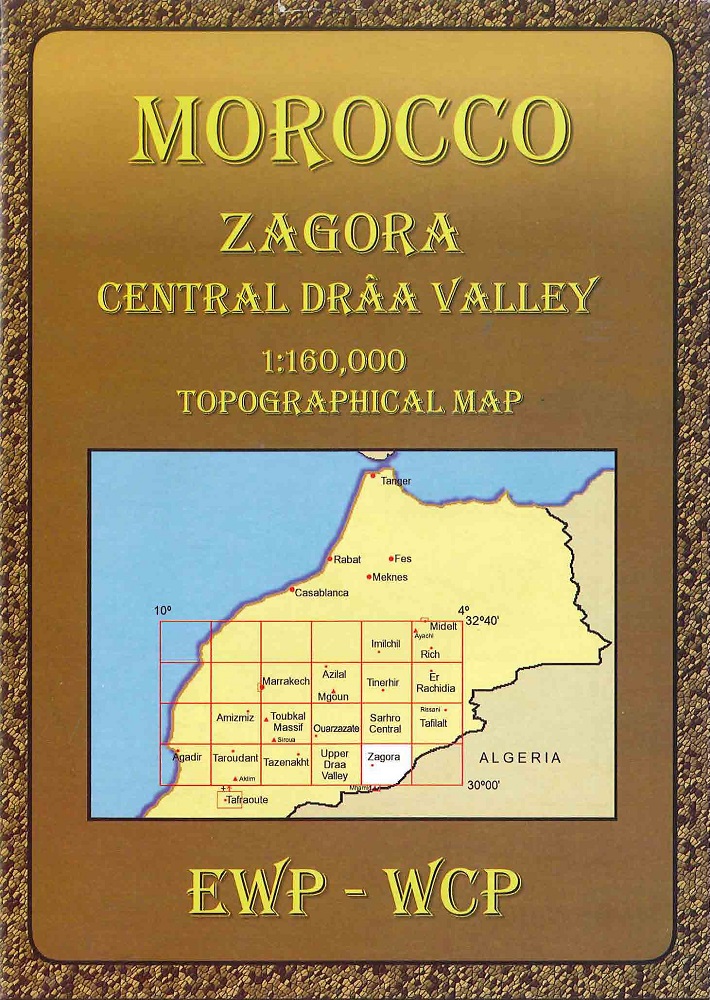 Zagora Central Draa Valley EWP 1:160 000 (Morocco)