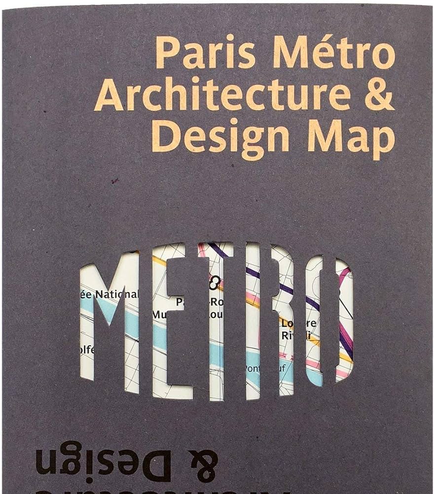 Paris Metro Architecture & Design Map