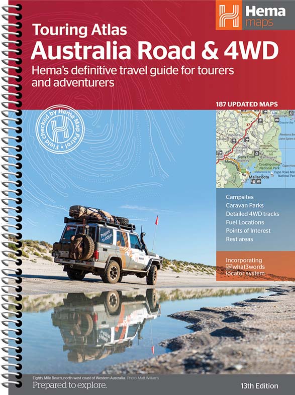 Australien Road & 4WD Touring Atlas