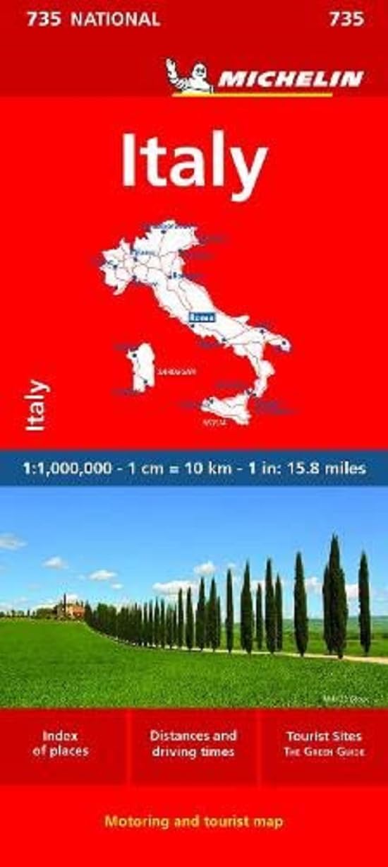 Italien Michelin karta 735