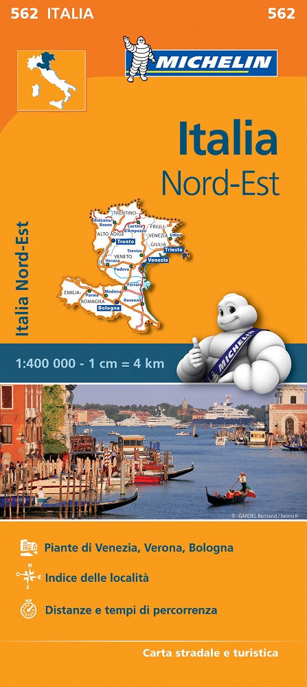 562 Nordöstra Italien Michelin