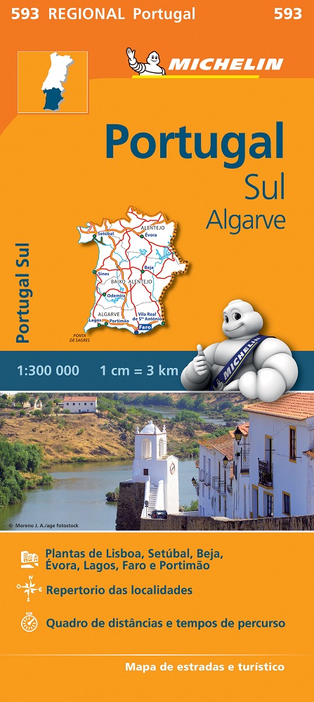 593 Södra Portugal Michelin