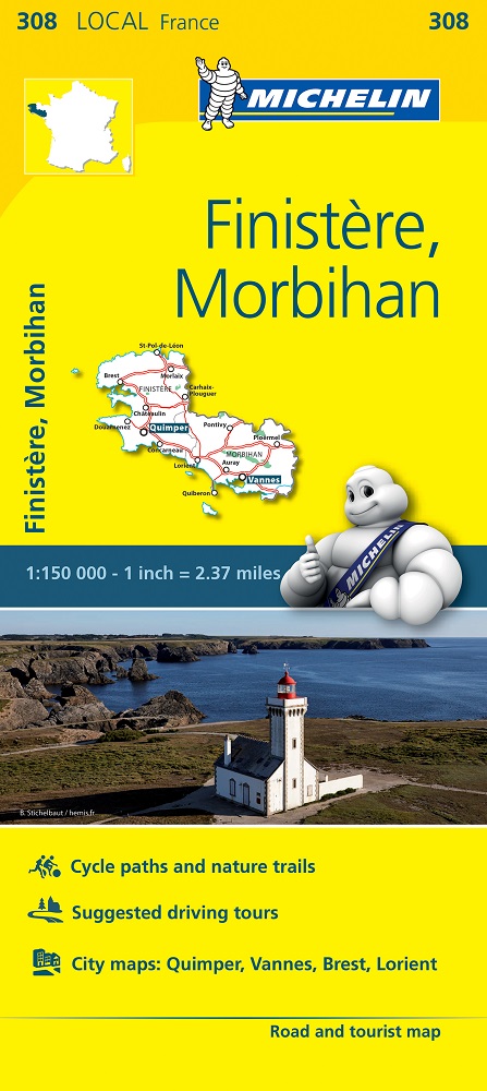 308 Finistére, Morbihan Michelin