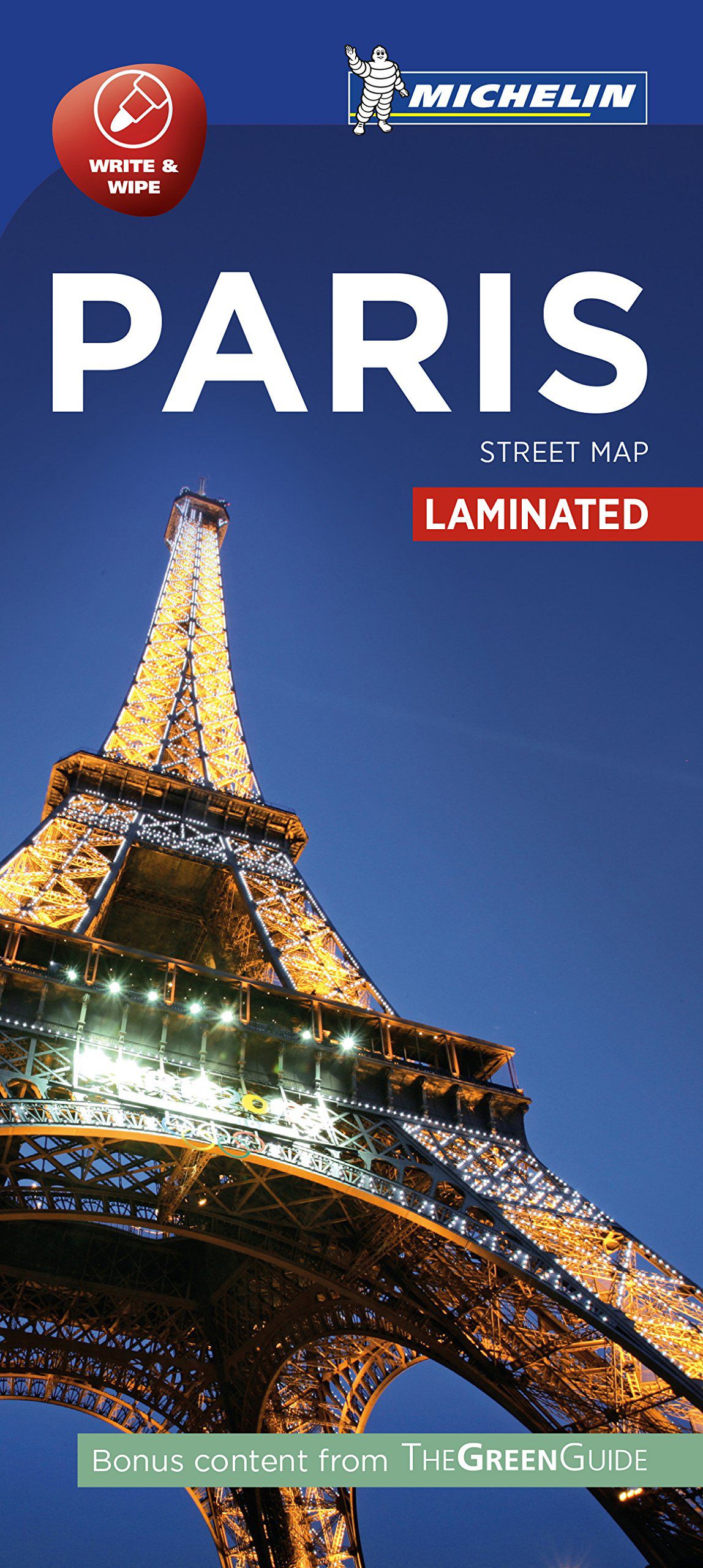 Paris Michelin Laminerad