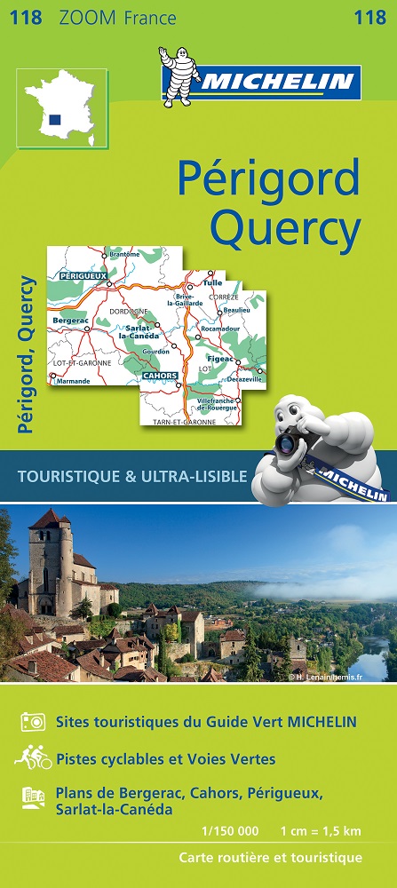 118 Perigord, Quercy Michelin