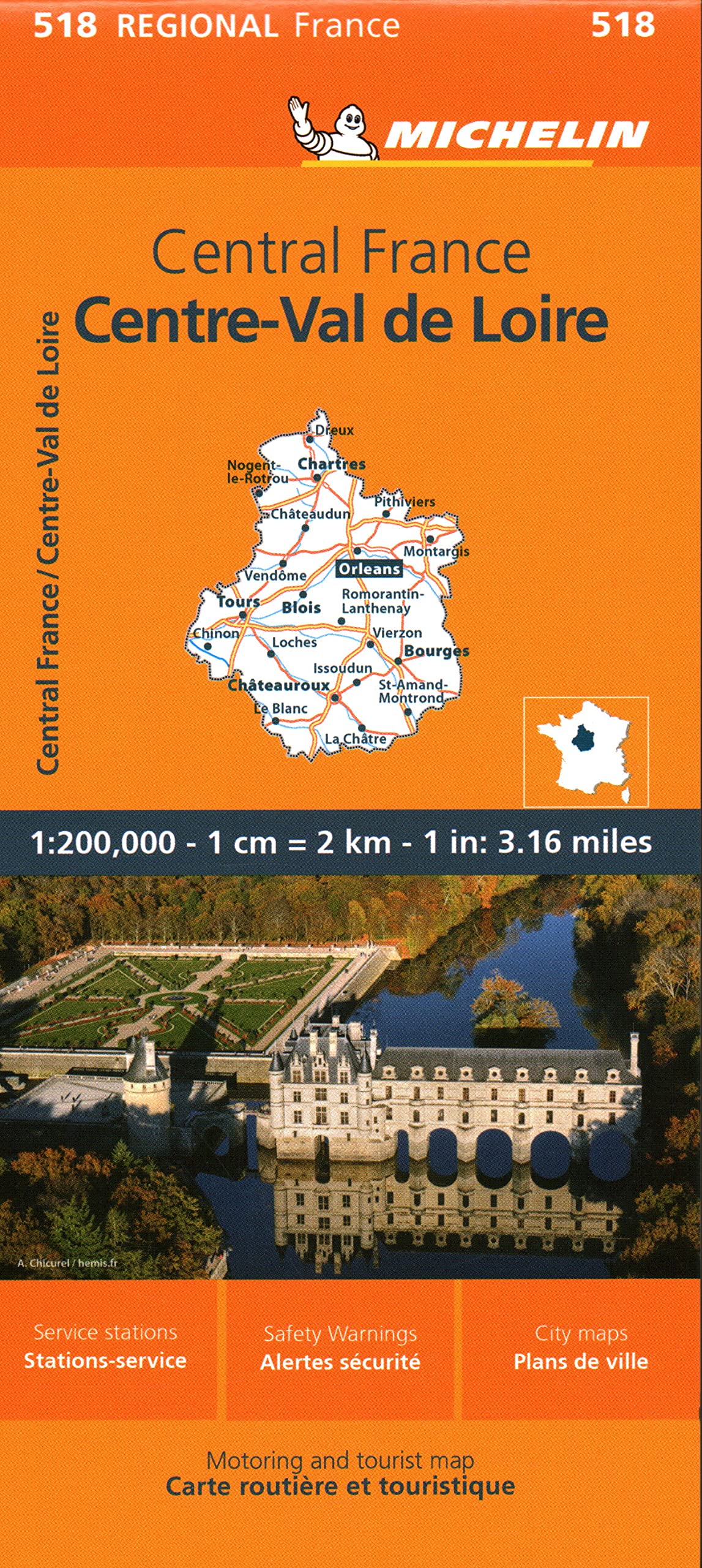 518 Central France Michelin