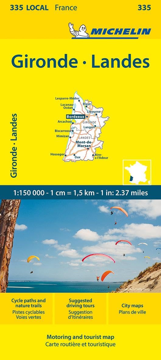 335 Girondes, Landes Michelin
