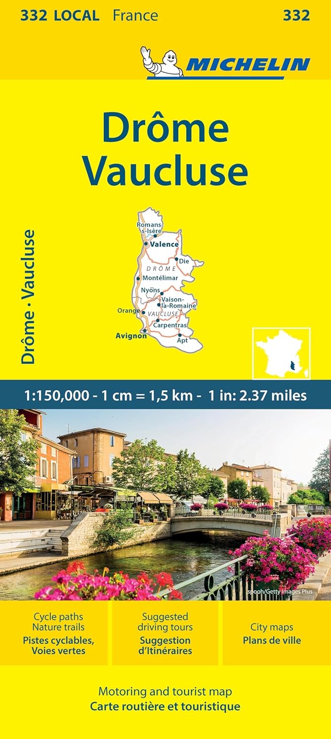 332 Drôme, Vaucluse Michelin