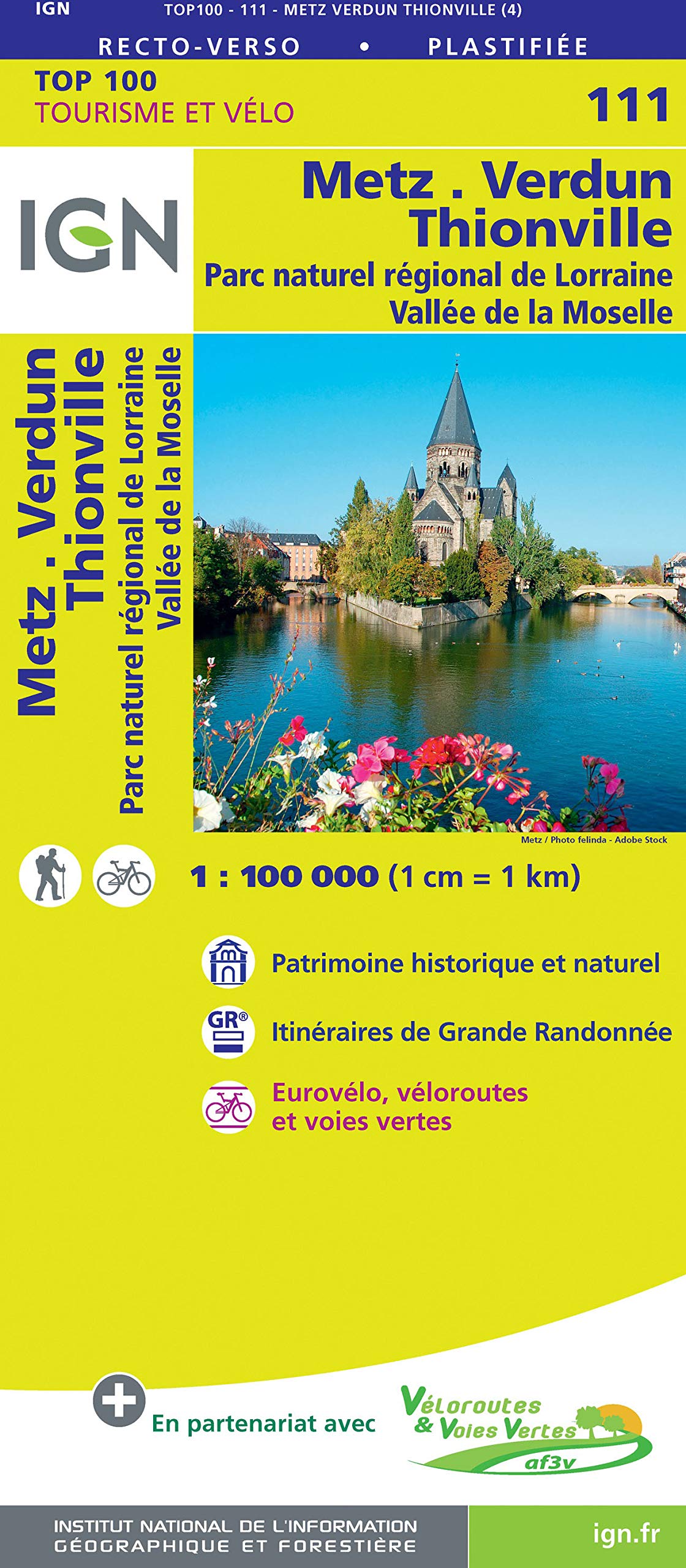 111 IGN Metz Verdun Thionville