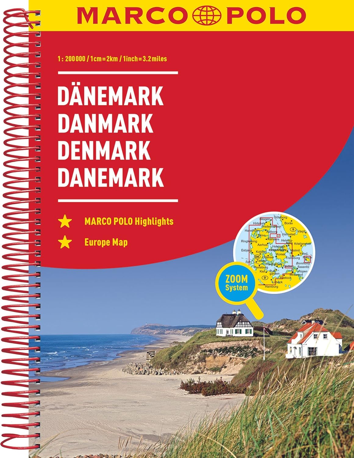 Danmark Atlas Marco Polo Spiral