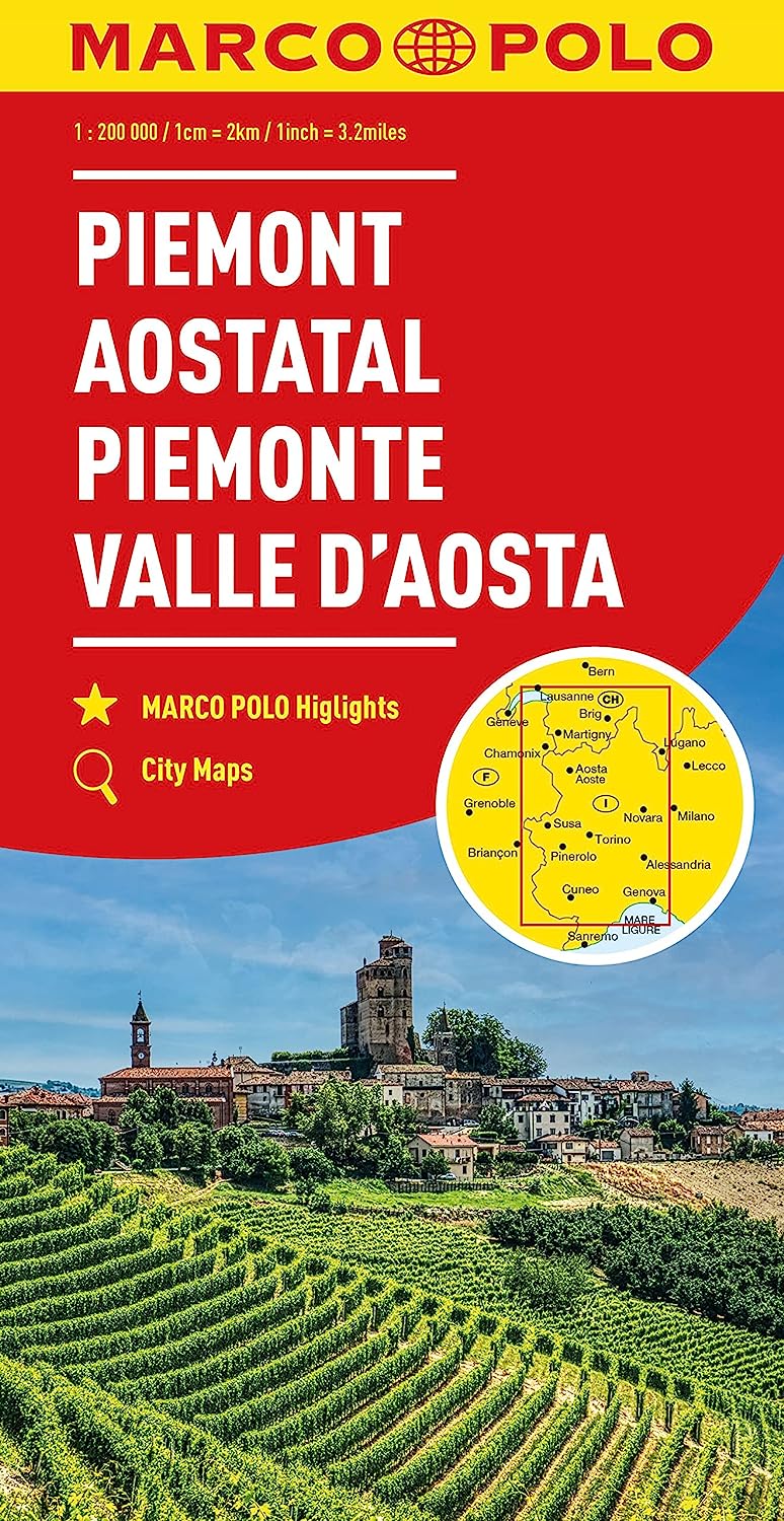 Piemonte Valle d' Aosta Marco Polo, Italien del 1