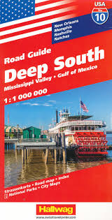 10 USA Hallwag Deep South