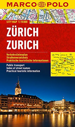 Zürich Marco Polo Cityplan