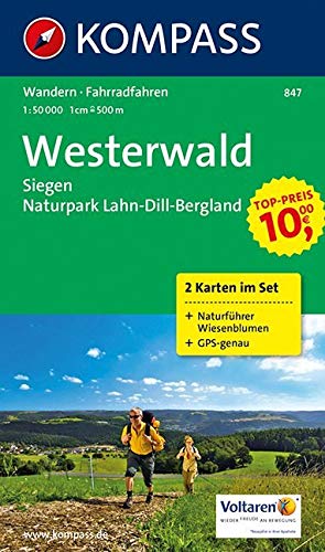 847 Kompass Wanderkarte