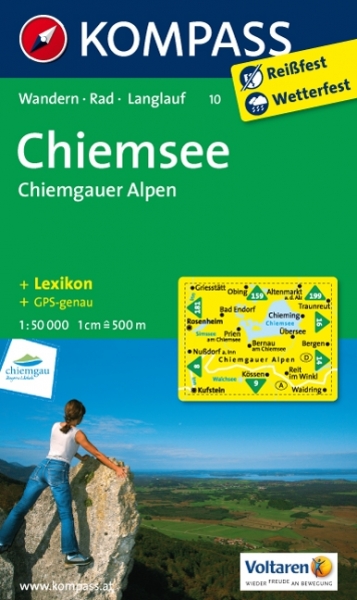 10 Kompass Wanderkarte