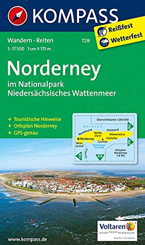 729 Kompass Wanderkarte