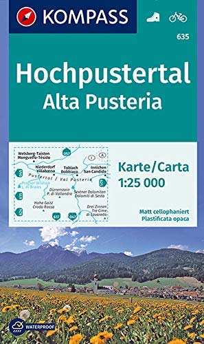 635 Kompass Wanderkarte