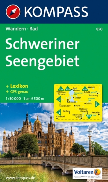 850 Kompass Wanderkarte