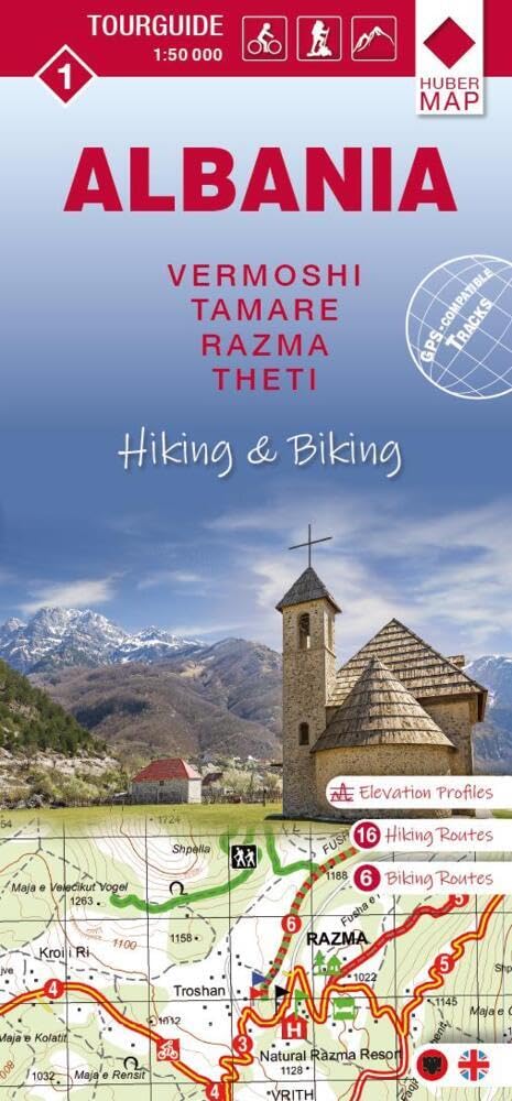 1 Albanien - Vermoshi-Tamare-Razma-Thethi