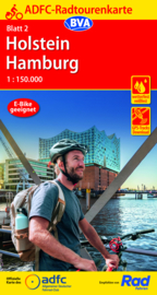 2 Cykelkarta Tyskland Holstein-Hamburg 1:150.000
