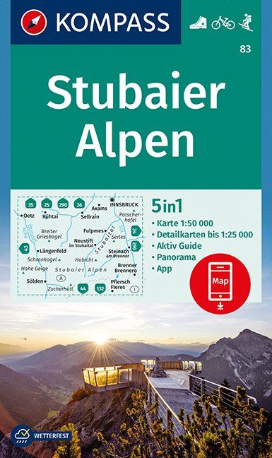 83 Kompass Wanderkarte