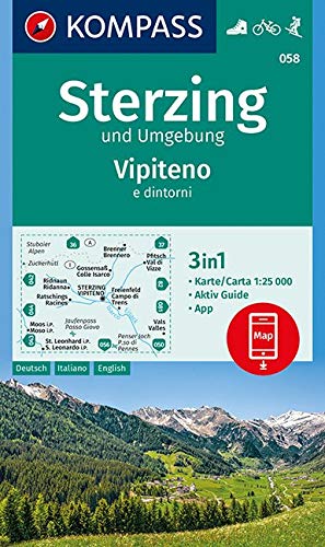 058 Kompass Wanderkarte