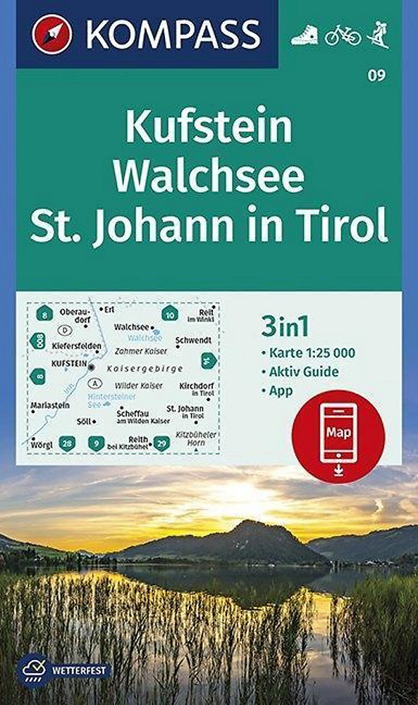09 Kompass Wanderkarte