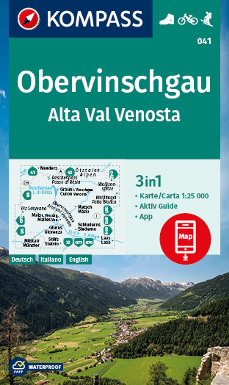 041 Kompass Wanderkarte