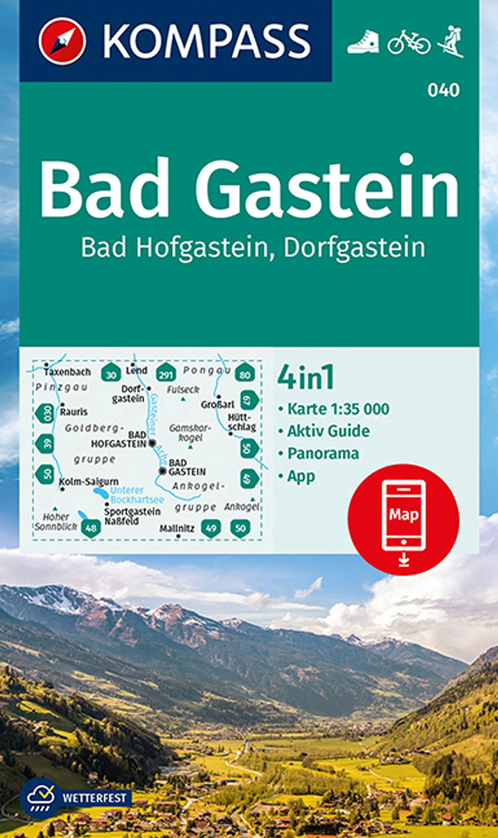 040 Kompass Wanderkarte