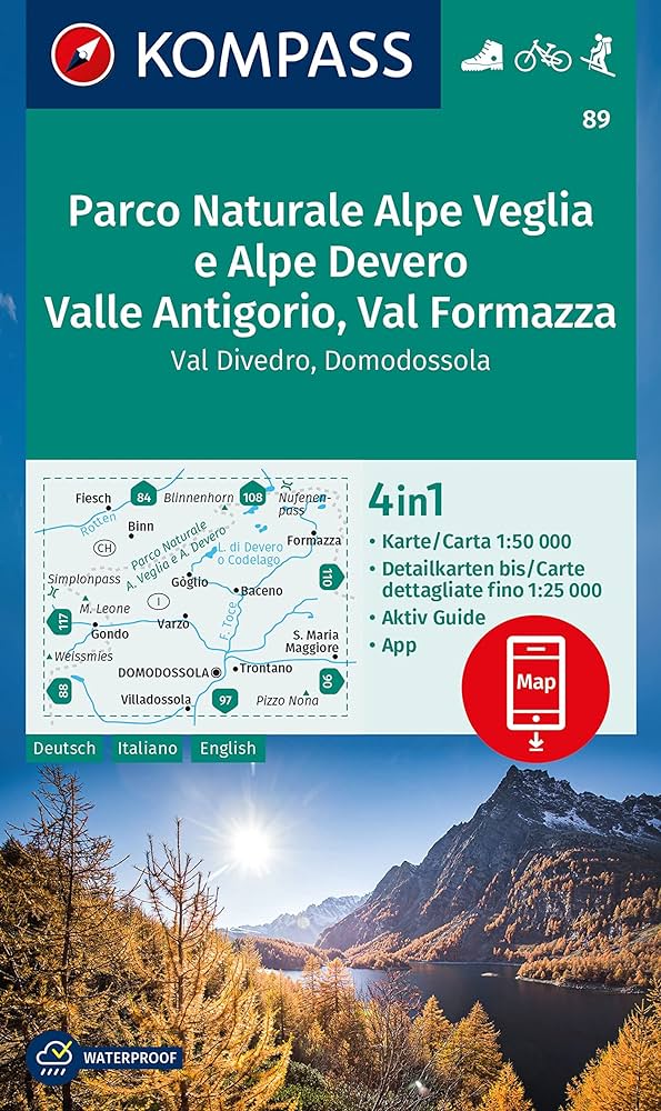 89 Kompass Wanderkarte