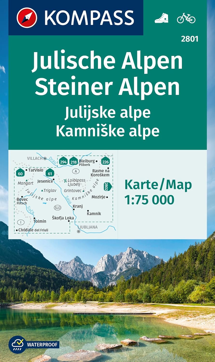 2801 Kompass Wanderkarte