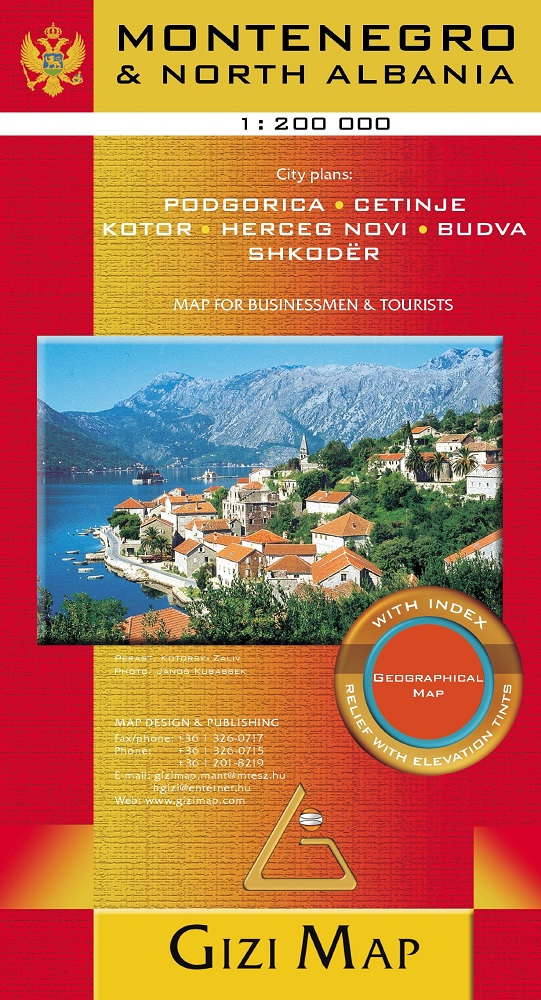 Montenegro & Norra Albanien GiziMap