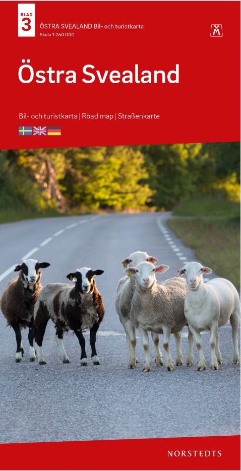3 Östra Svealand Bil och Turistkarta