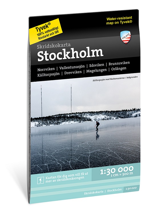 Skridskokarta Stockholm Calazo