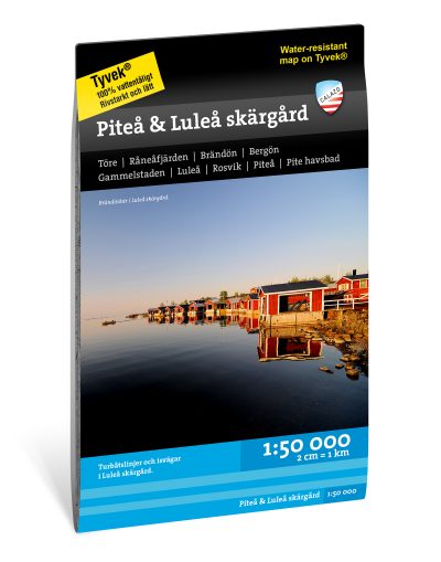 Luleå & Piteå skärgård Calazo Karta