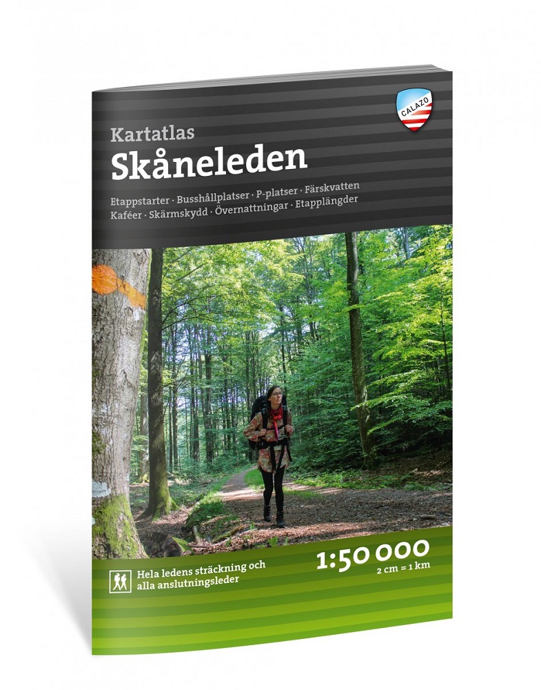 Skåneleden Friluftsatlas Calazo