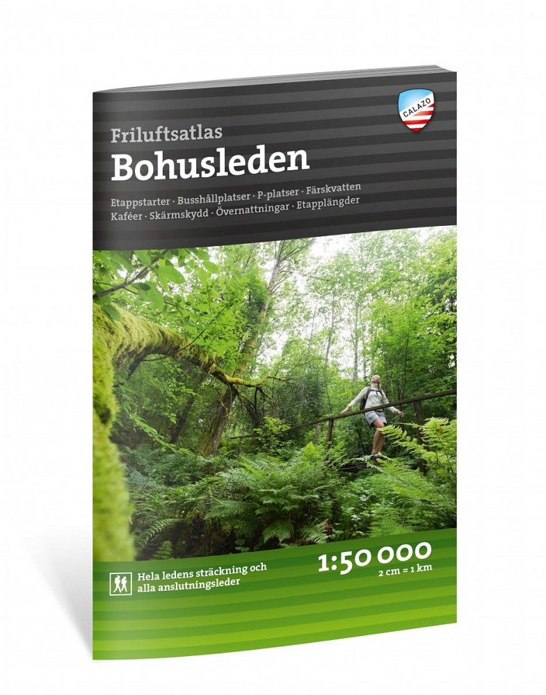 Bohusleden Friluftsatlas Calazo