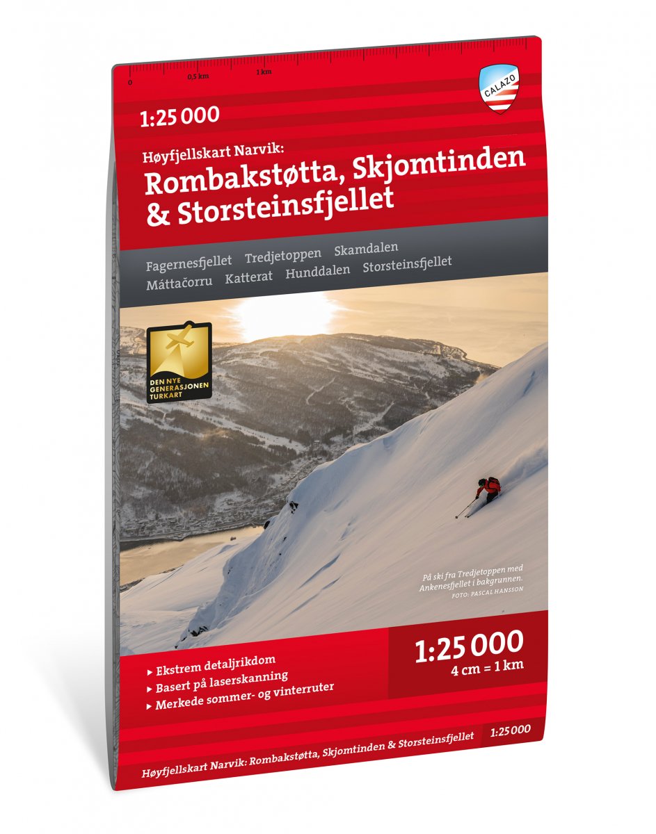 Narvik: Rombakstøtta, Skjomtinden & Storsteinsfjellet Calazo