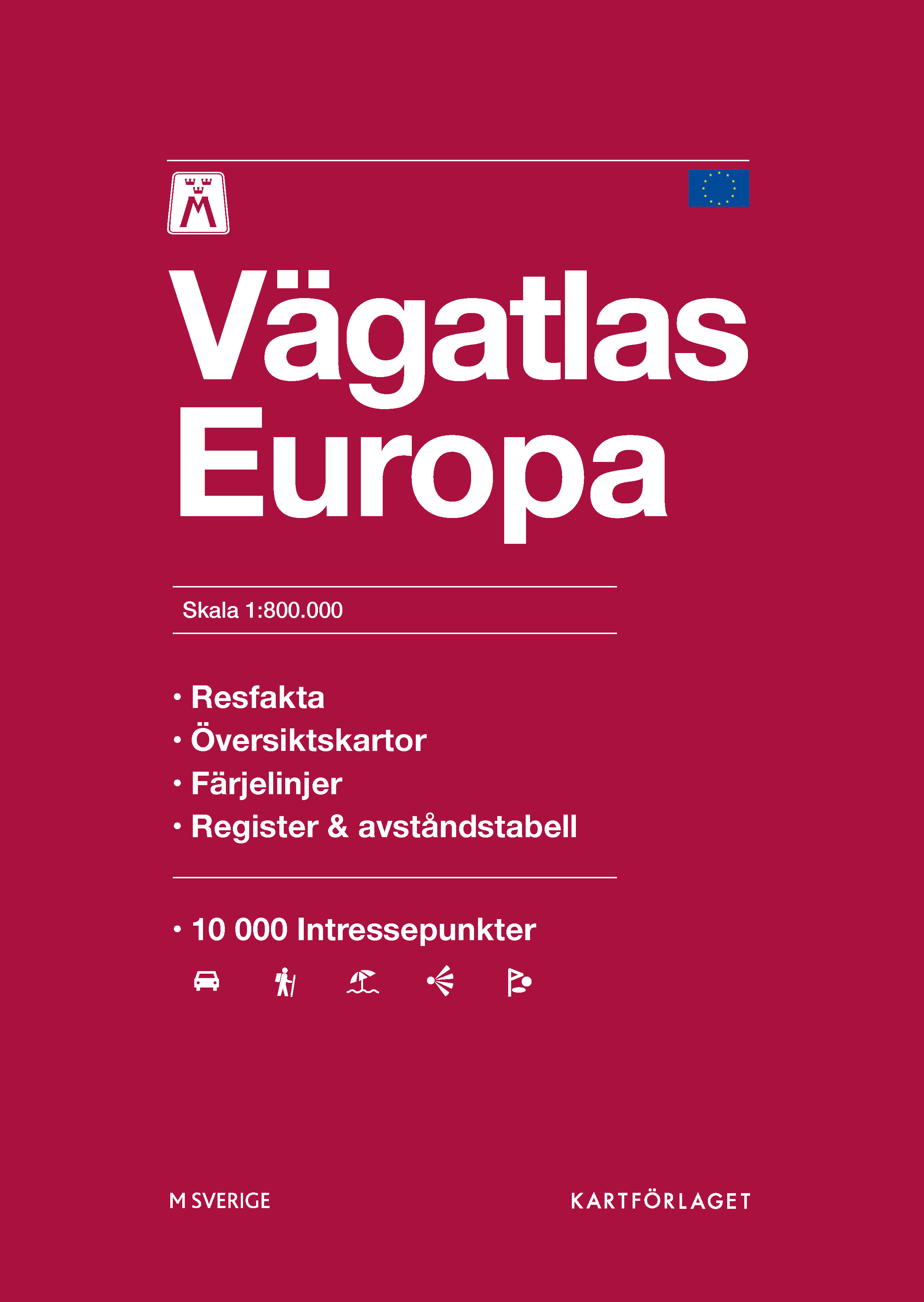 M Vägatlas Europa 2024