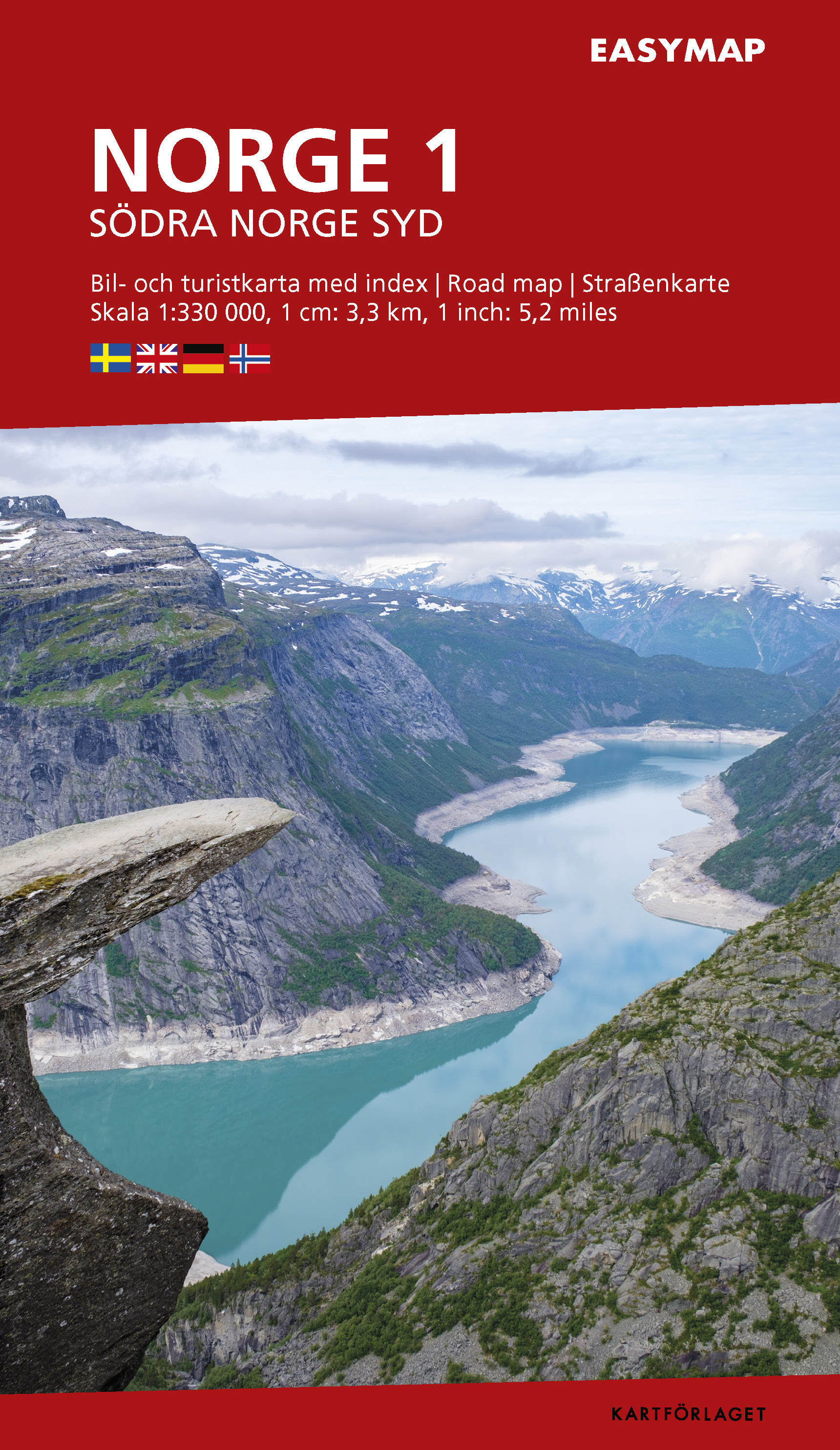 Norge 1. Södra Norge syd EasyMap