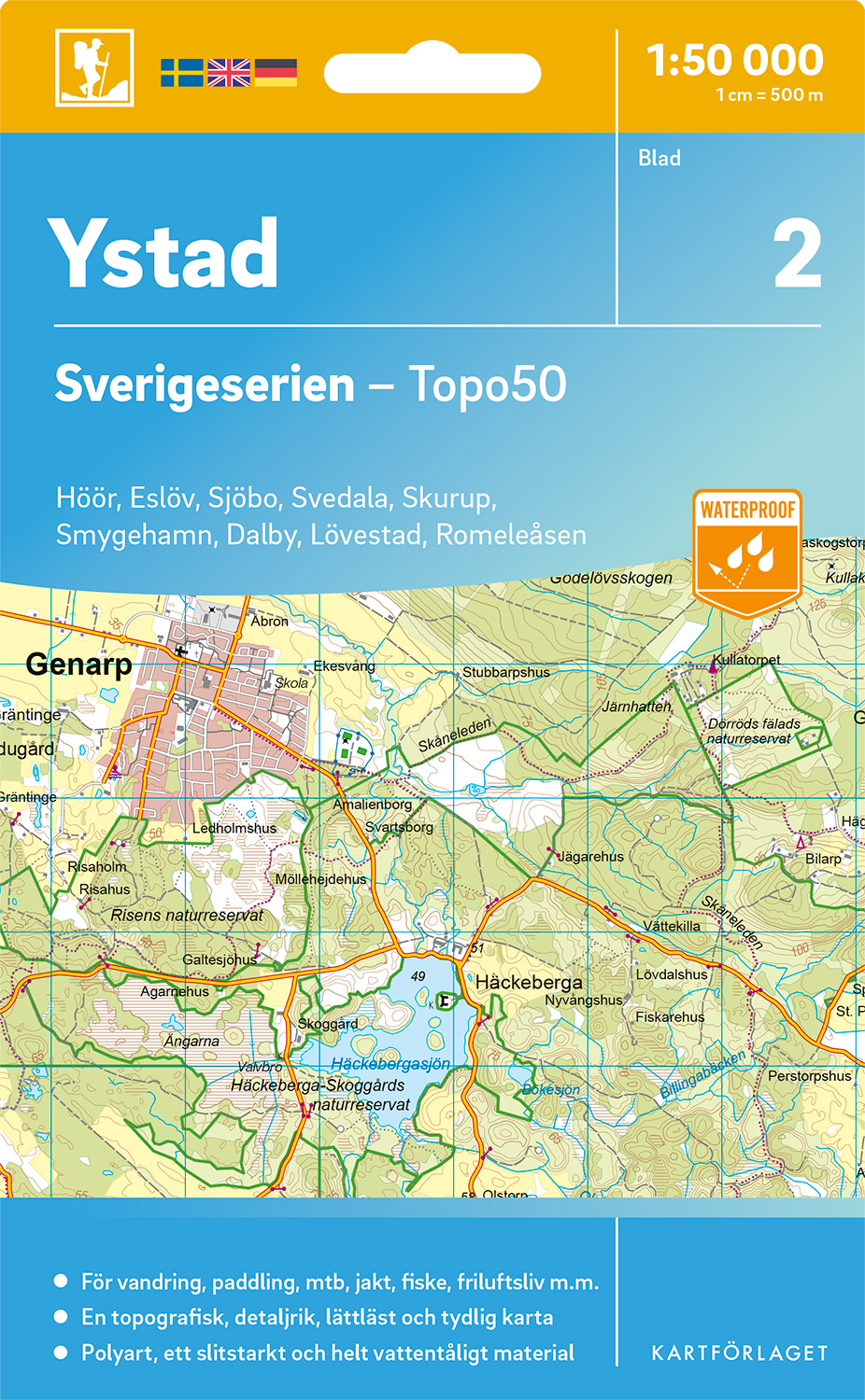 2 Ystad Sverigeserien 1:50 000