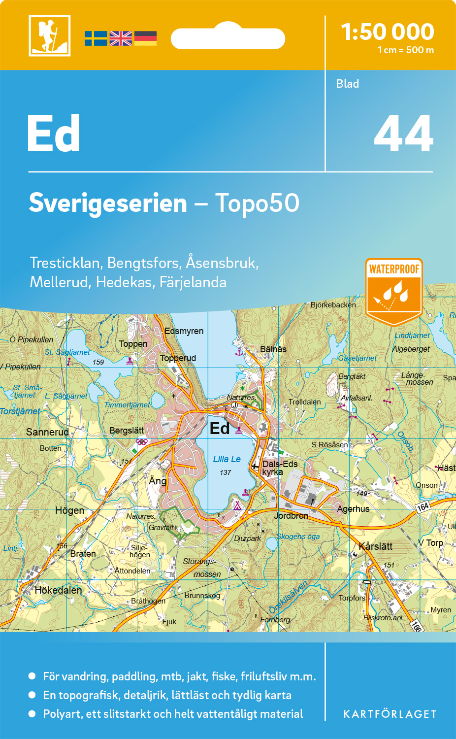 44 Ed Sverigeserien 1:50 000
