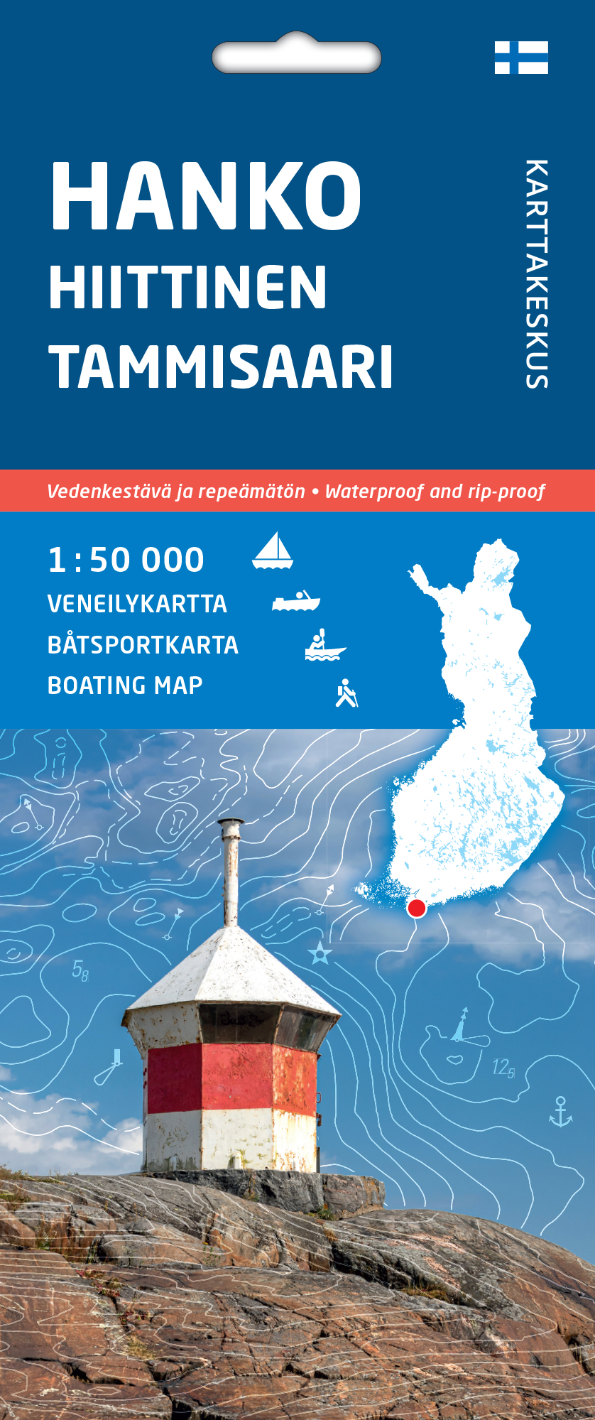 Hanko Hiittinen Tammisaari Sjö- & Kustkarta
