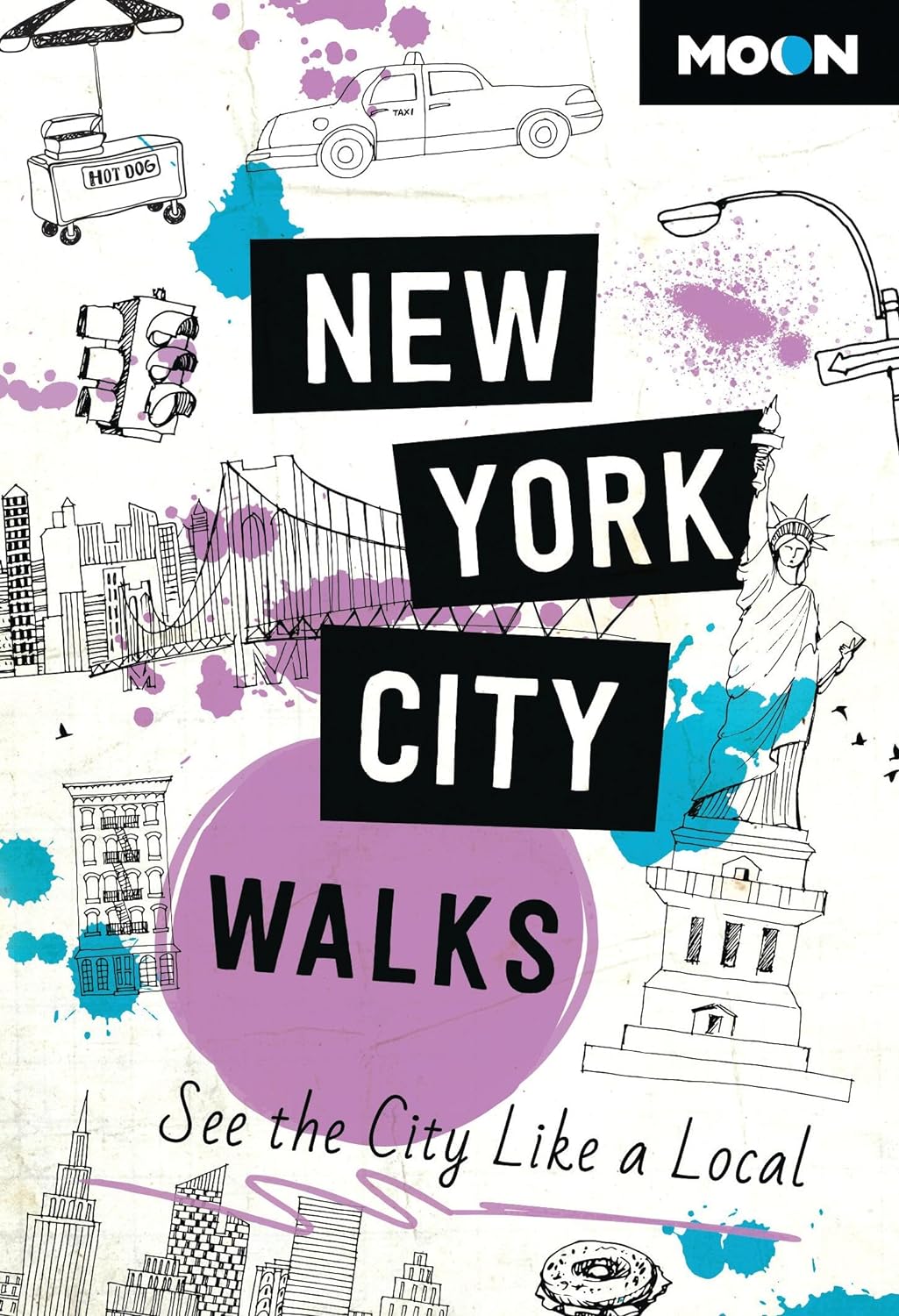 New York city Walks Moon