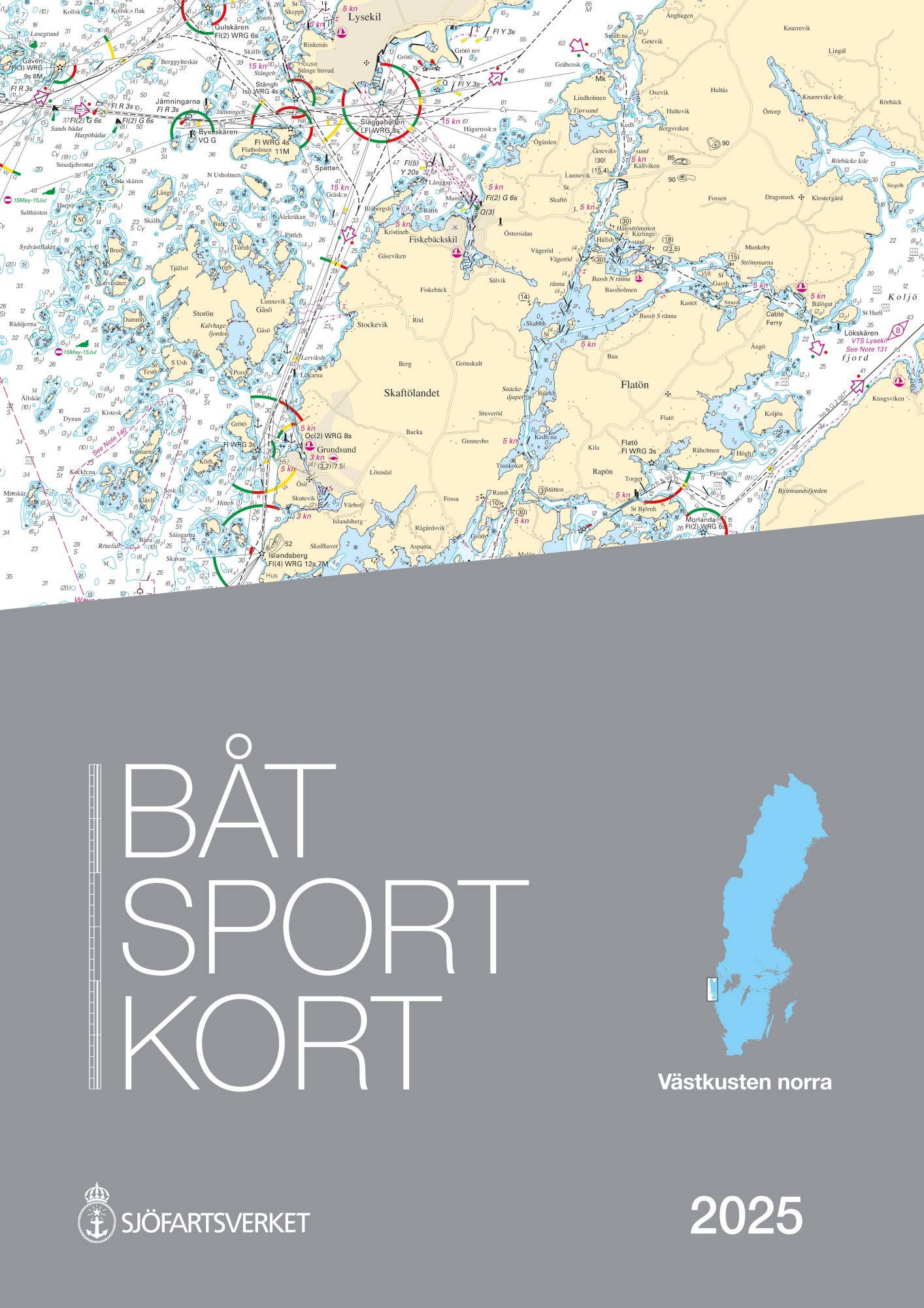 Västkusten Norra Båtsportkort 2025