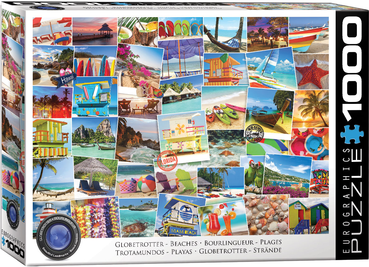 Globetrotter Beaches Pussel 1000 bitar